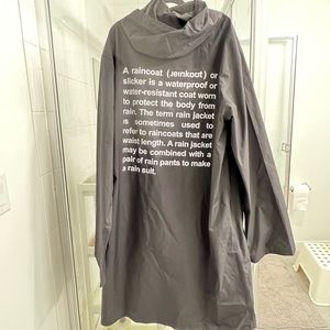 Vetements rain coat